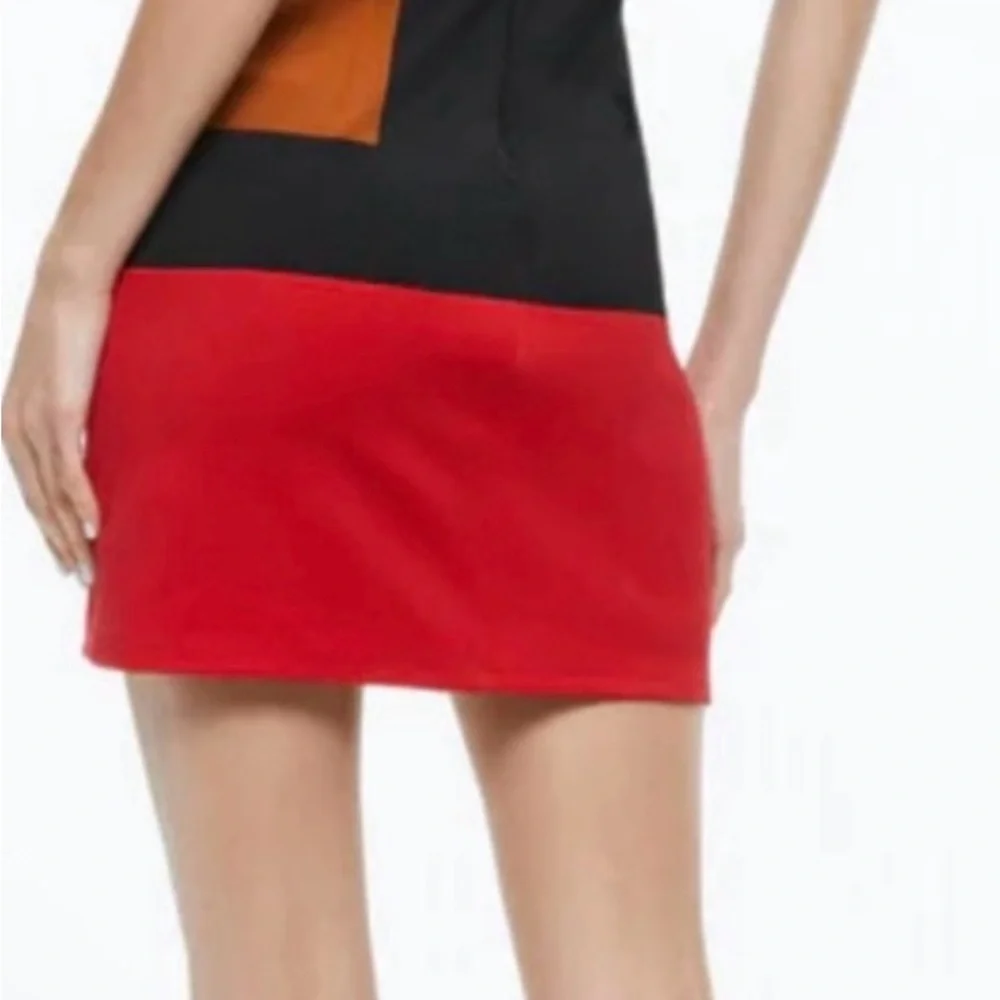 NWT Alice & Olivia Geometric Shift Dress - Picture 3 of 6